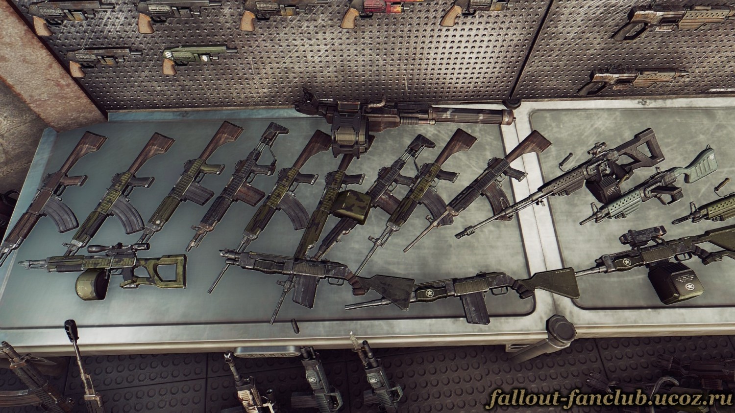Fallout 4 assault rifle фото 108