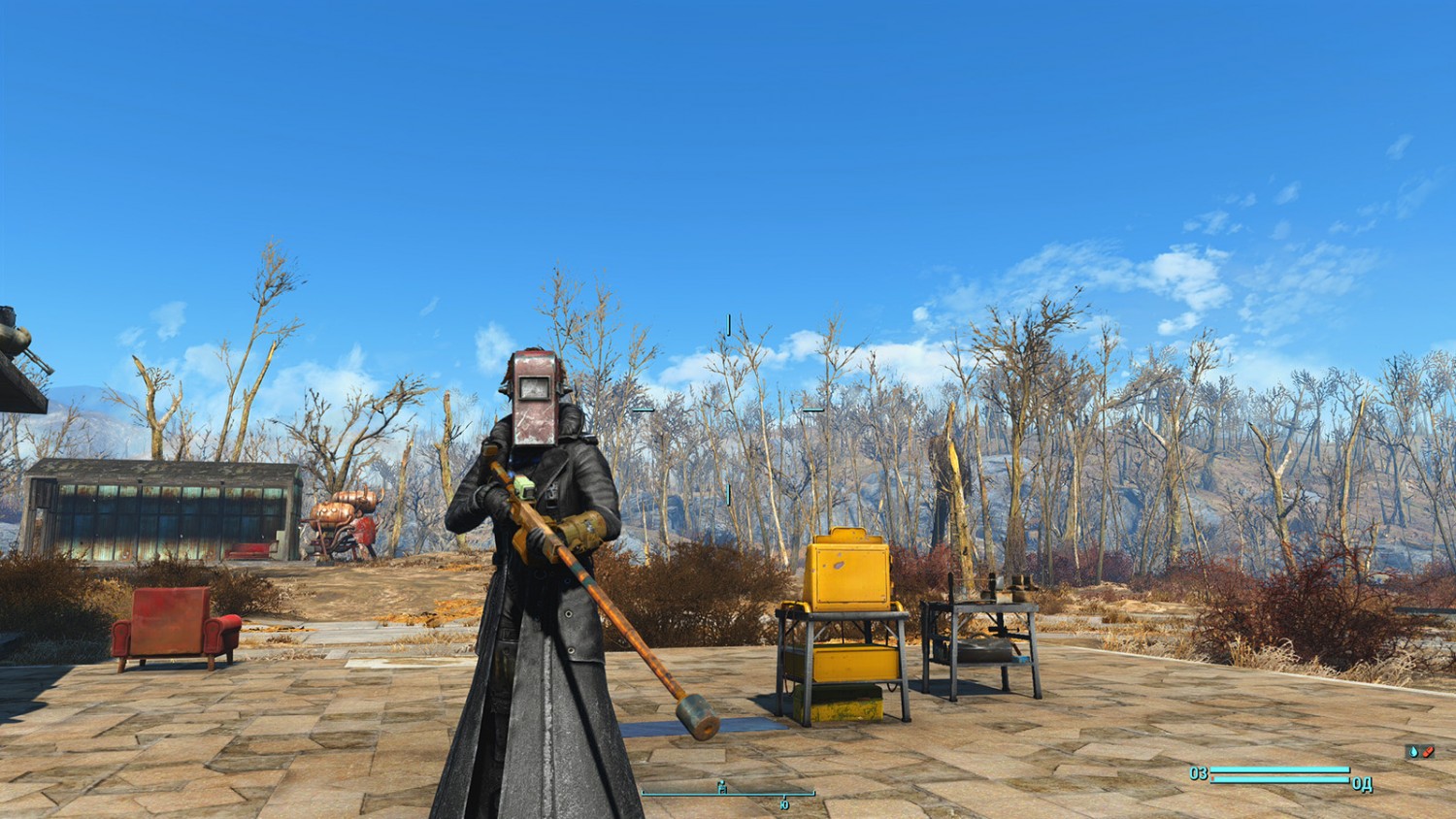 Fallout 4 перемещение верстака мастерской фото 103