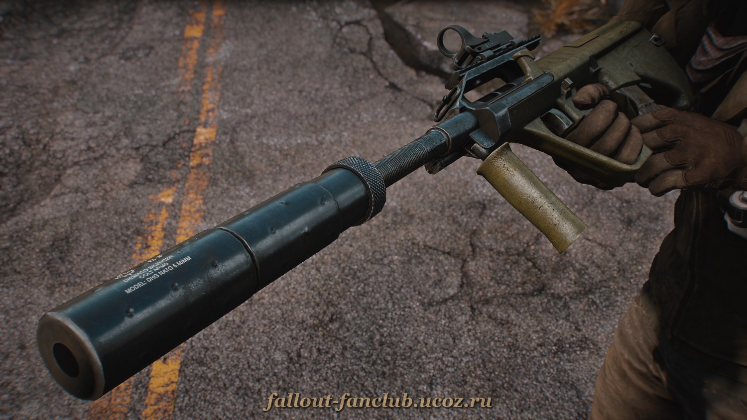 Fallout 4 ak400 штурмовая винтовка фото 86